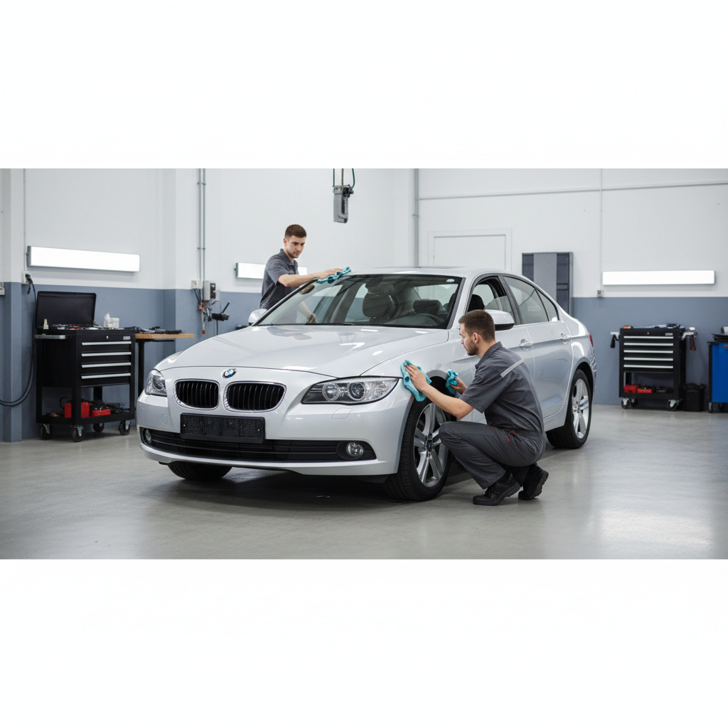 Предпродажная подготовка автомобиля